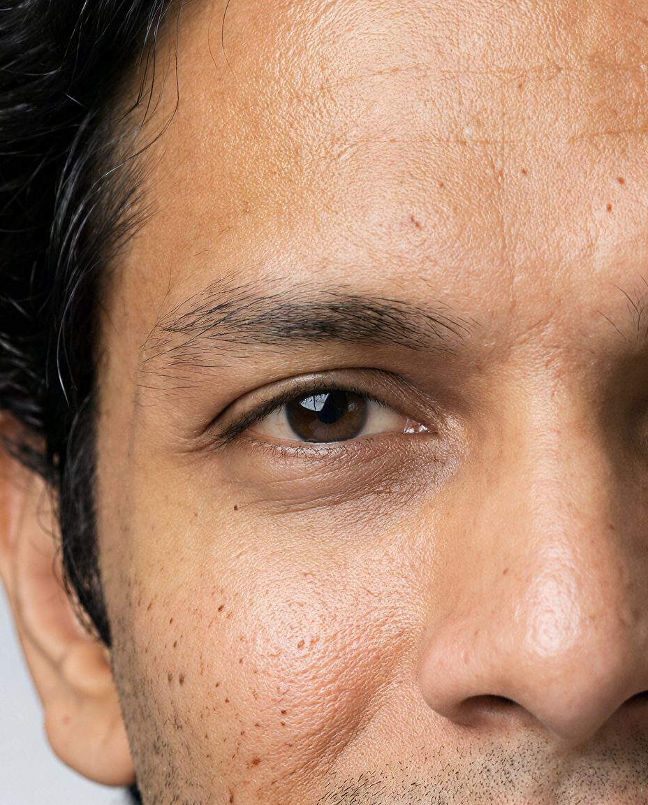 The same photo at 4K, cut to his eye
