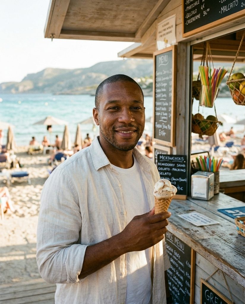 Beach kiosk