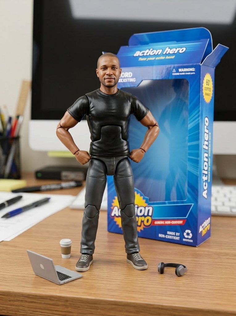 Hero pose